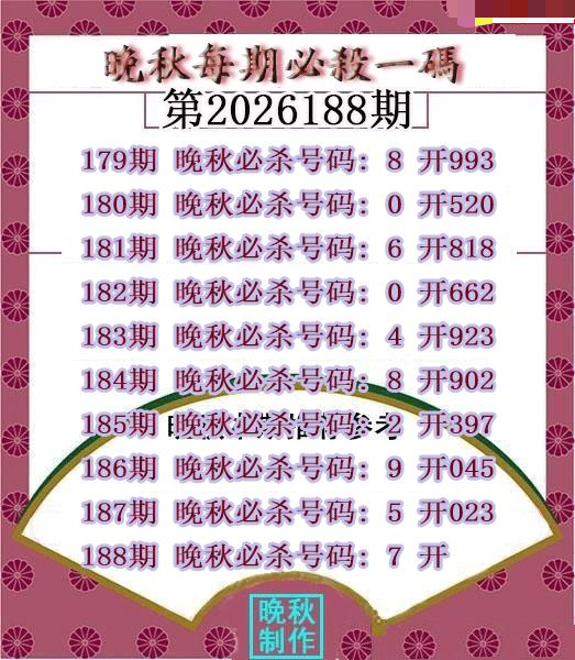 晚秋杀码图