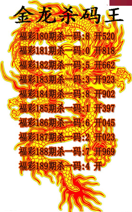 金龙杀码王