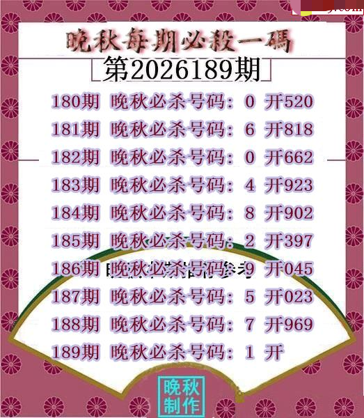 晚秋杀码图