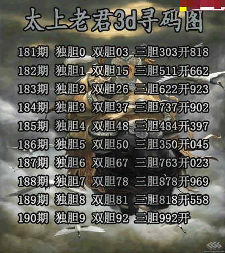 太上老君寻码图