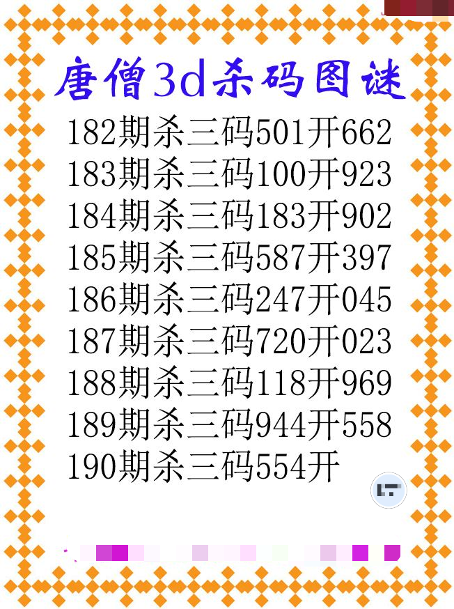 唐僧杀码
