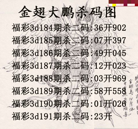 金翅大鹏杀码