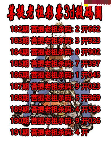 菩提老祖杀码