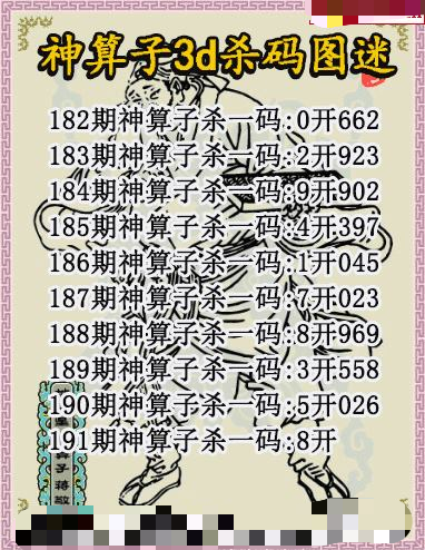 神算子杀码