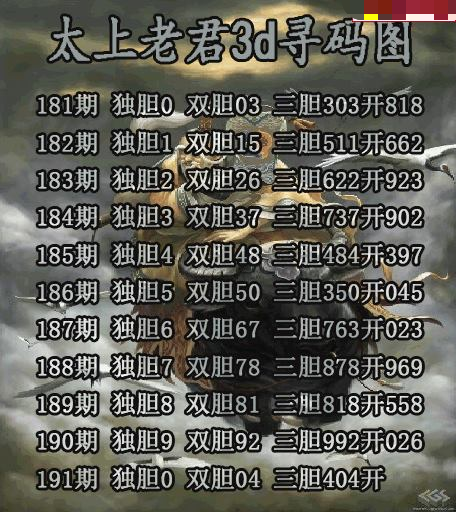 太上老君寻码图