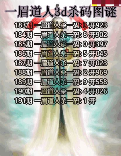 一眉道人杀码