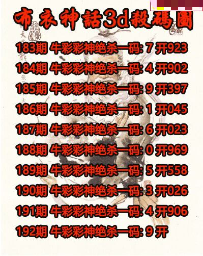 布衣神话杀码