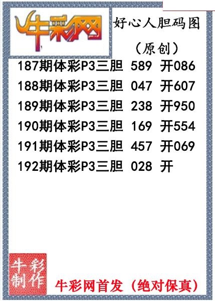好心人送胆