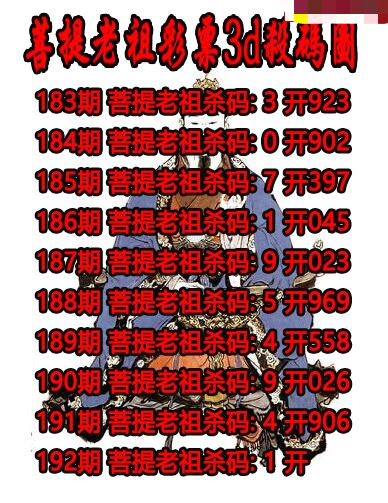 菩提老祖杀码