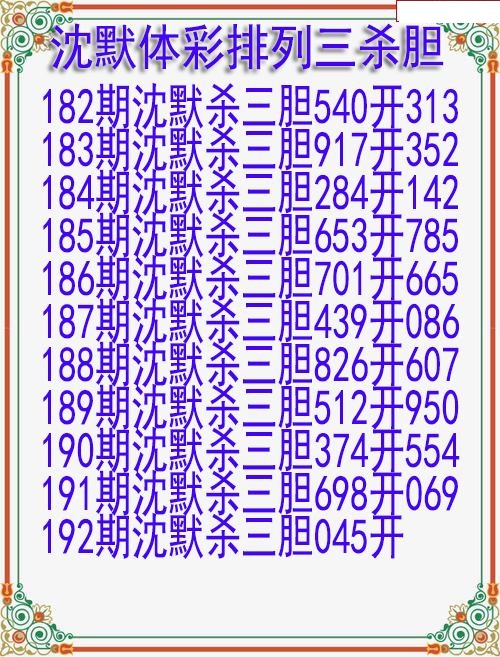 沈默杀胆图迷