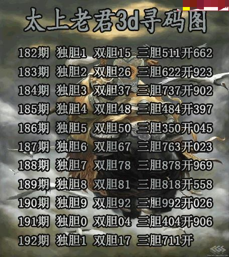 太上老君寻码图