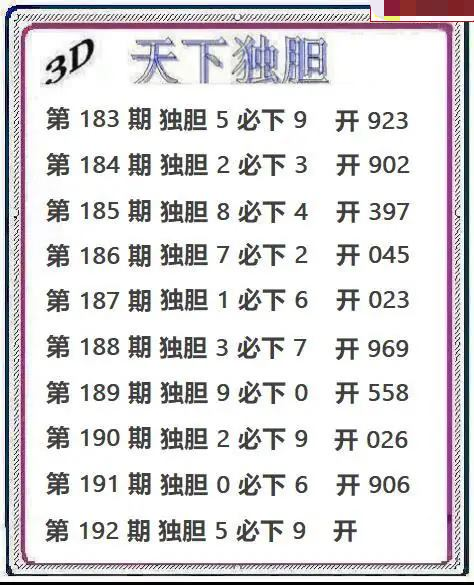 天下独胆