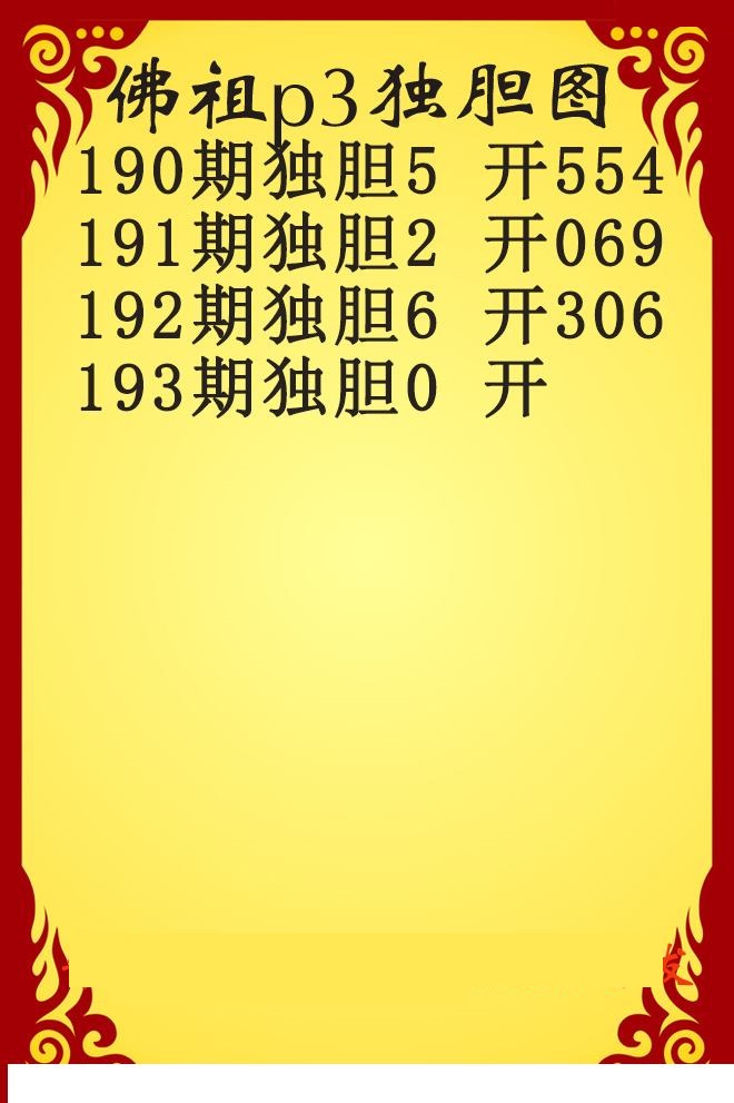 佛祖独胆