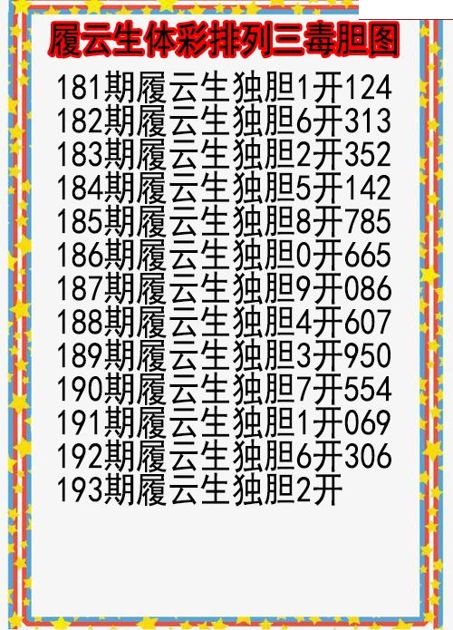 履云生毒胆图