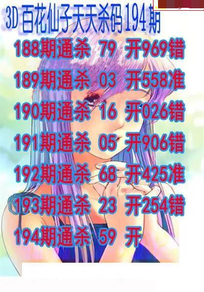 百花仙子杀码
