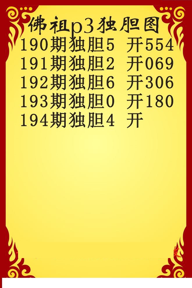 佛祖独胆