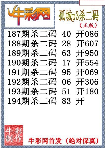 孤城杀码