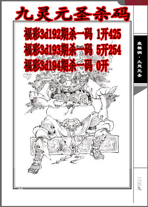九灵元圣杀码
