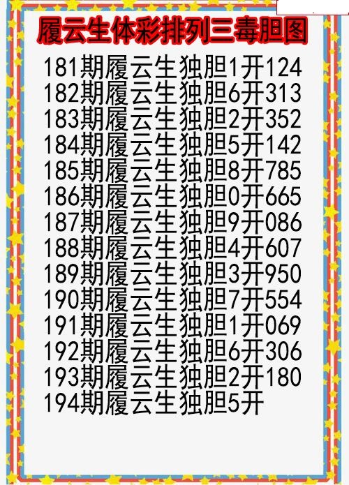 履云生毒胆图