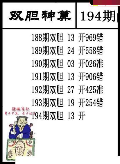 双胆神算