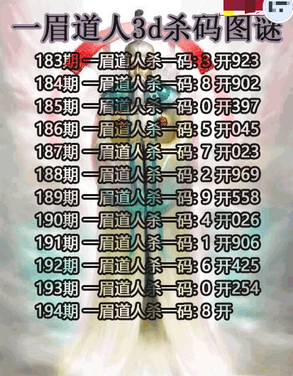 一眉道人杀码