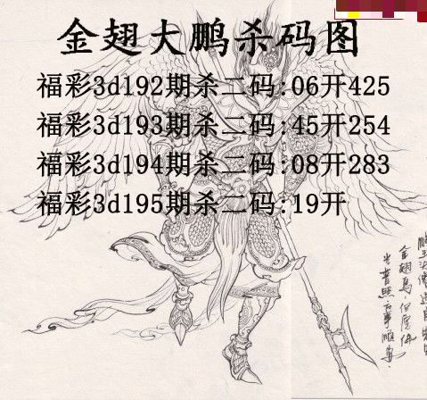 金翅大鹏杀码