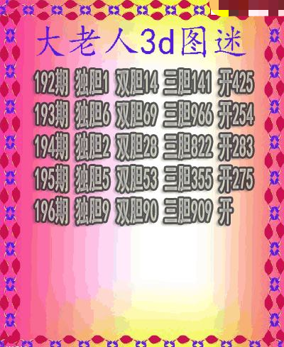 大老人三胆