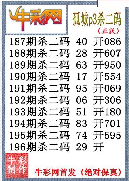 孤城杀码