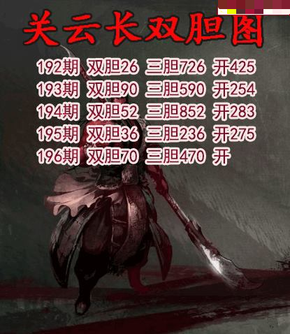 关云长双胆