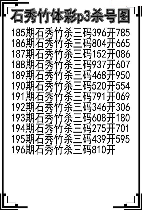 石秀竹杀号图