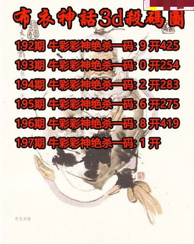布衣神话杀码