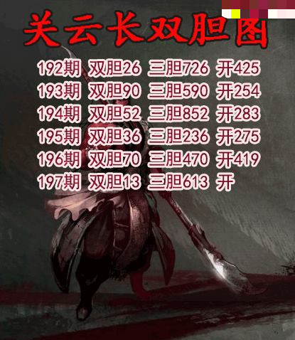 关云长双胆