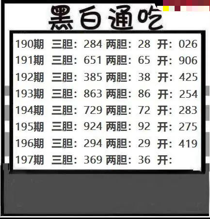 黑白通吃