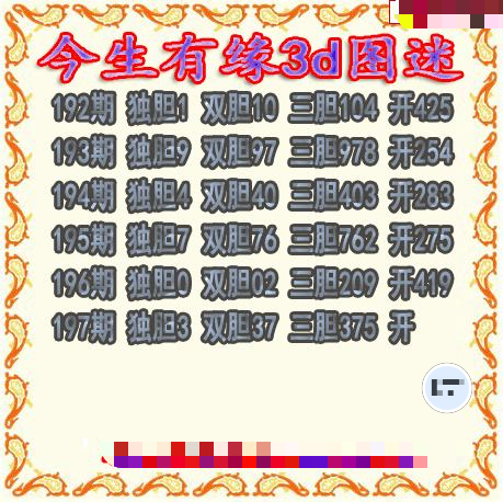 今生有缘三胆