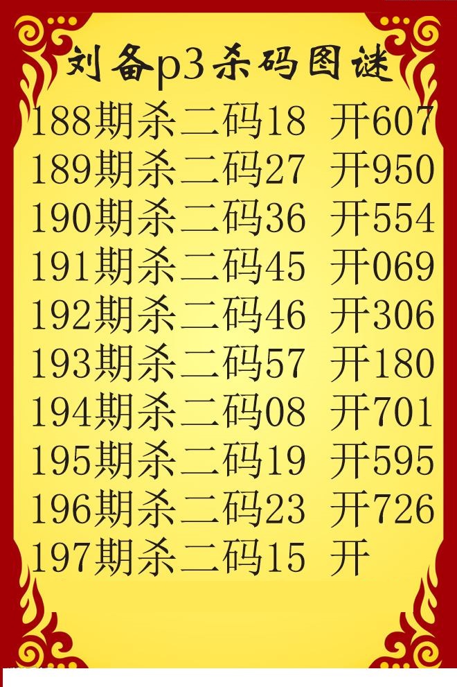 刘备杀码
