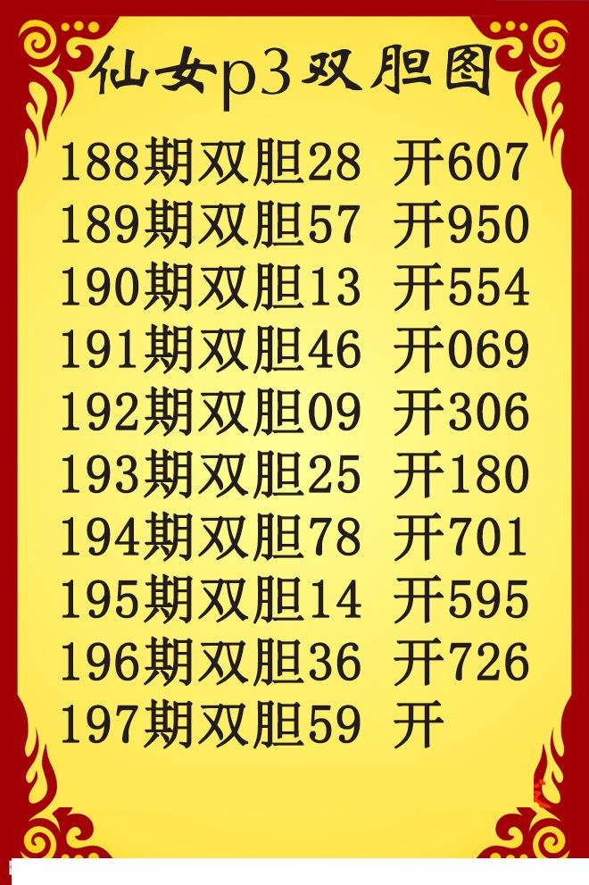 仙女双胆
