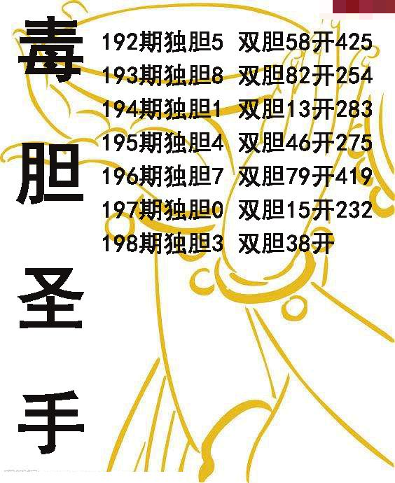 毒胆圣手