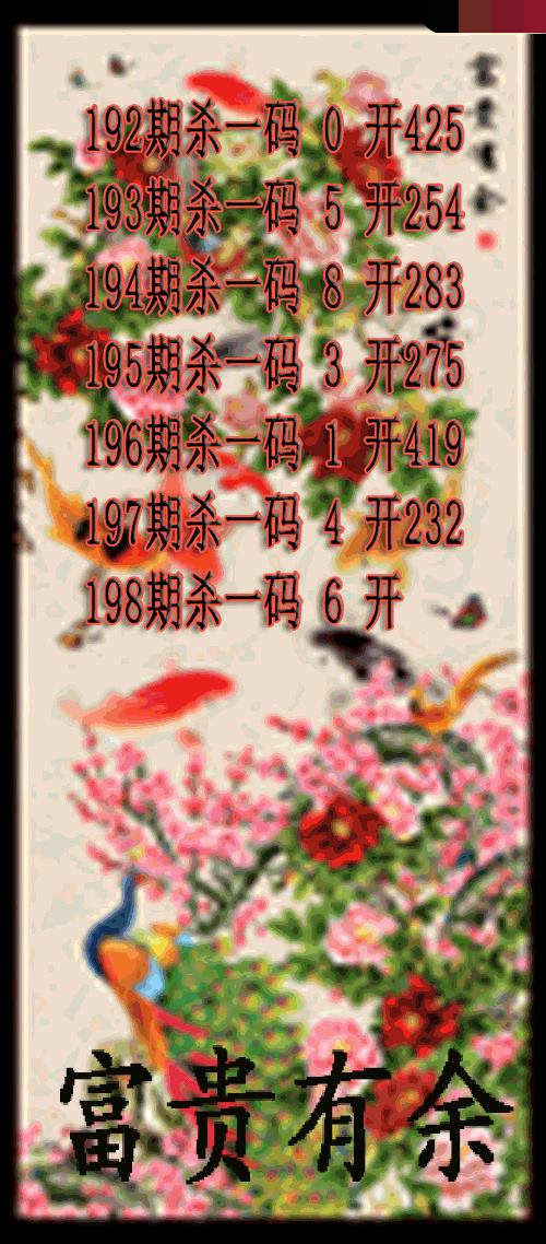 富贵有余杀码