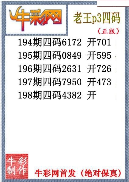 老王胆码