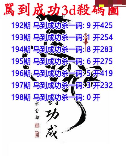 马到成功杀码