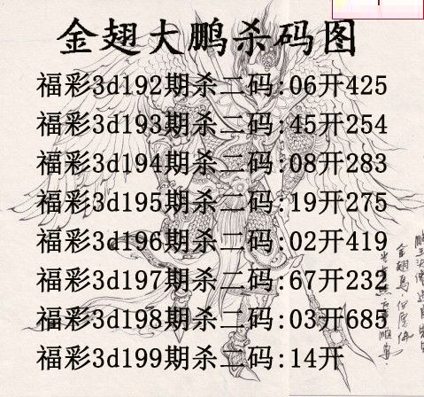 金翅大鹏杀码