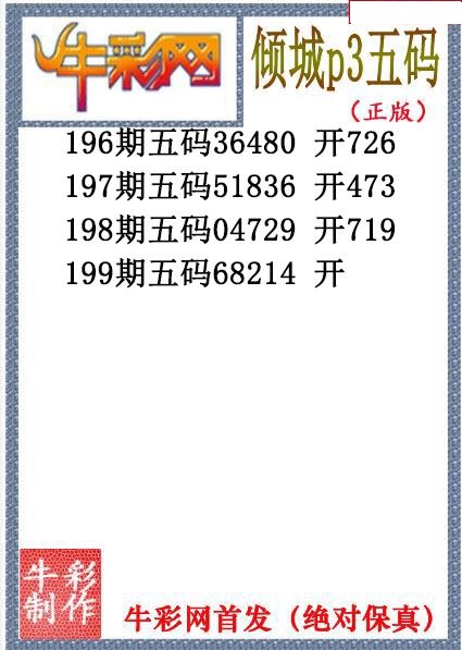 倾城胆码
