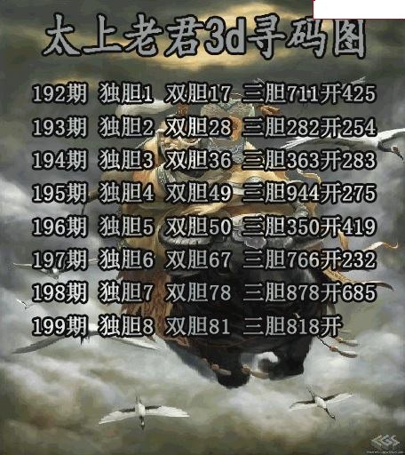 太上老君寻码图
