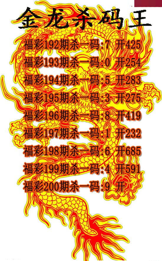 金龙杀码王