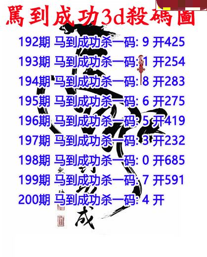 马到成功杀码