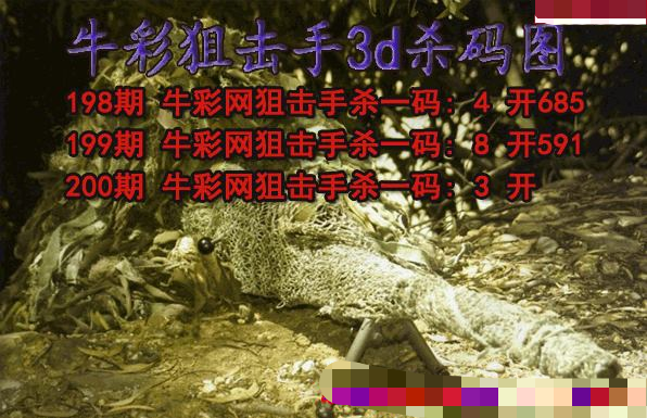 牛彩狙击手杀码