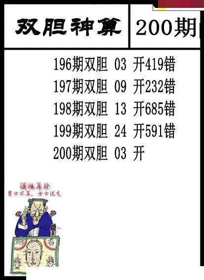 双胆神算