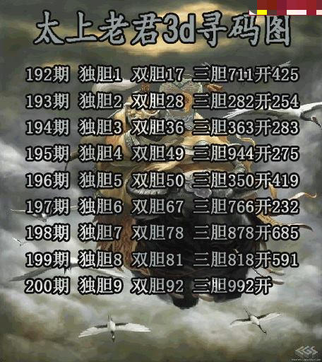 太上老君寻码图
