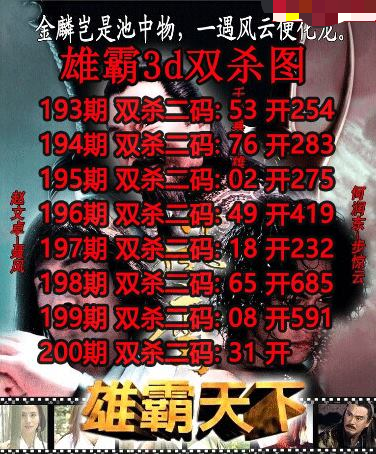雄霸杀码