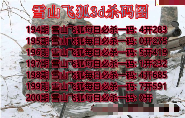 雪山飞狐杀码